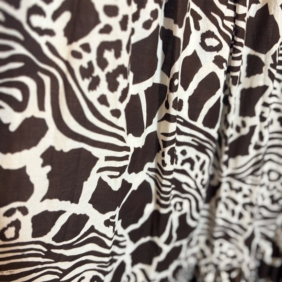 Adam Lippes x RTR Smocked Off the Shoulder Dress Size 8 - Picture 9 of 10